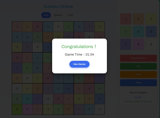 sudoku online